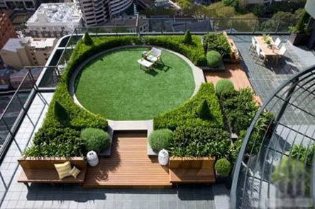 屋顶花园景观设计