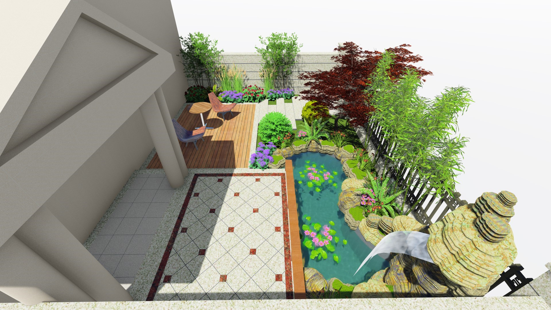 南通私人屋顶花园设计：精致的小型屋顶花园设计攻略